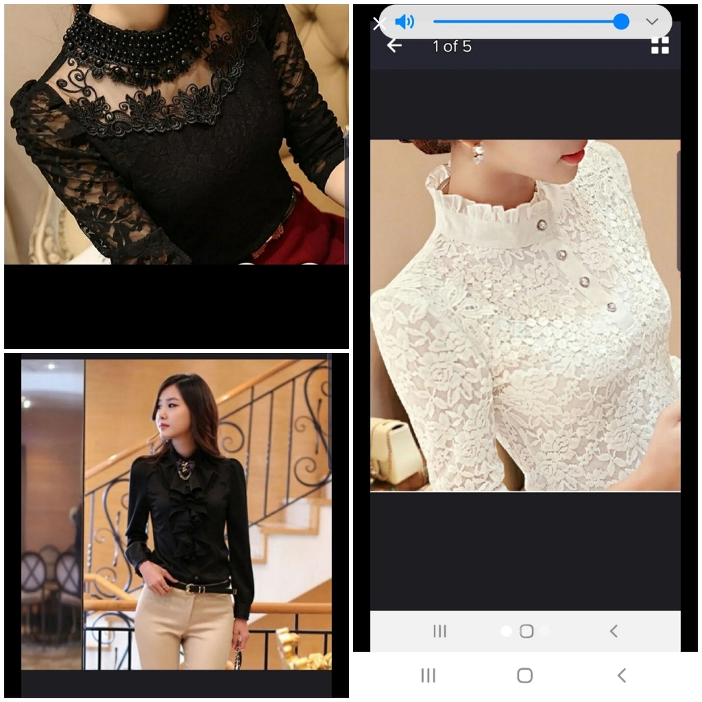 Lot of 3 blouses